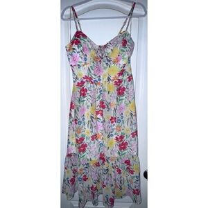 AUW Floral Multicolor Dress